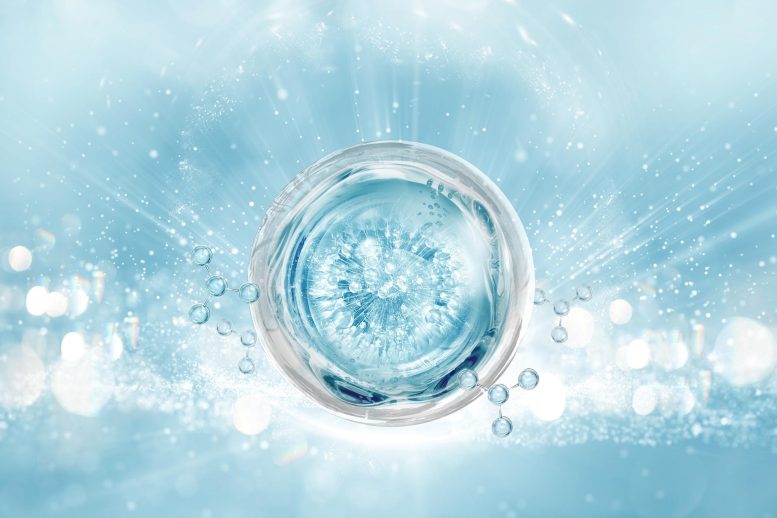 Serum Molecule Cosmetic Product