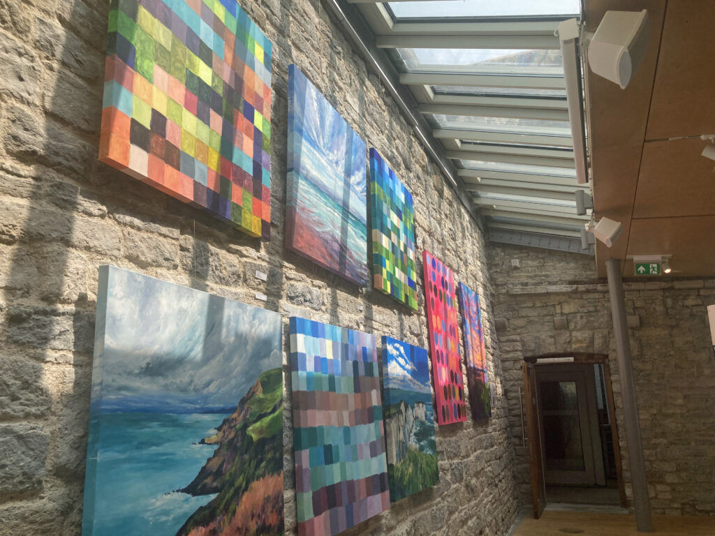 Shelley Perry art exhibition at Durlston