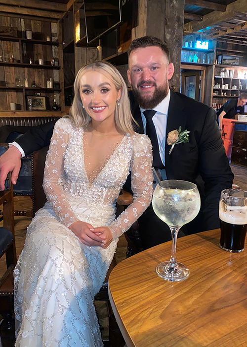 Elaine and Andrew Porter. Pic: Elaine Porter/Instagram