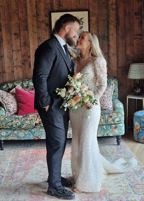 Elaine and Andrew Porter. Pic: Elaine Porter/Instagram