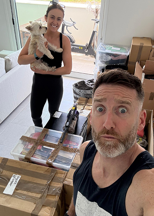 Cat McKeown and Paul Byrom. Pic: Instagram