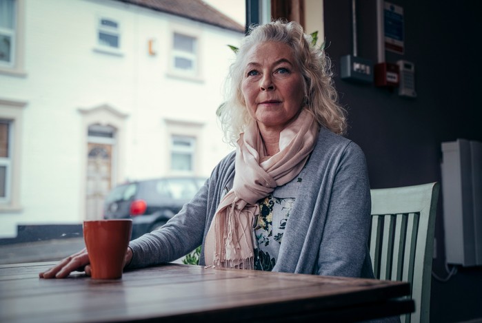 Stella Gonet plays Caroline Sturgess in The Salisbury Poisonings