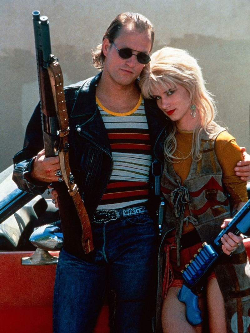 Woody Harrelson and Juliette Lewis in Natural Born Killers (1994). Photograph: Warner Bros