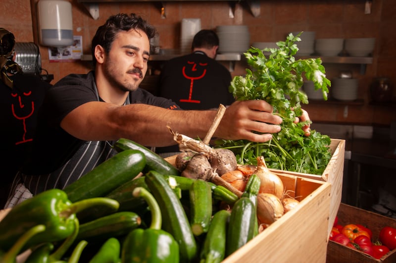 Bar Pez head chef Simone Tamilio