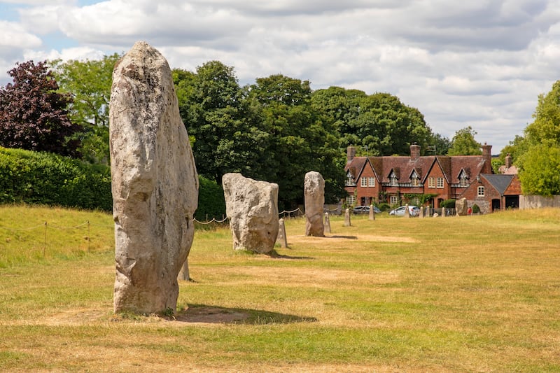 The ancient stone circle in Avebury, Wiltshire. Photograph: Mike Selby/National Trust