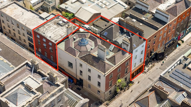 Number 1 Coppinger Row and 57 William Street are interlinked at basement level