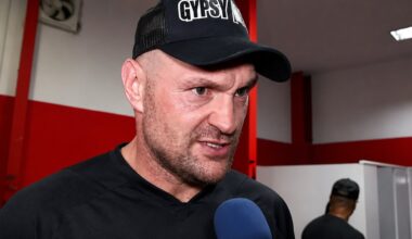 Image: Tyson Fury Makes Sudden U-Turn to Attend Anthony Joshua Fight in Jeddah