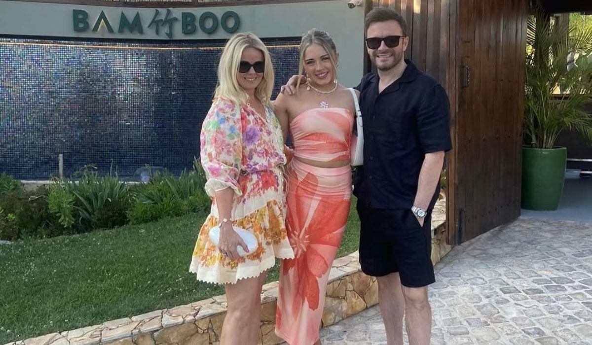 Shane Filan with his wife Gillian and daughter Nicole. Pic: Shane Filan/ Instagram