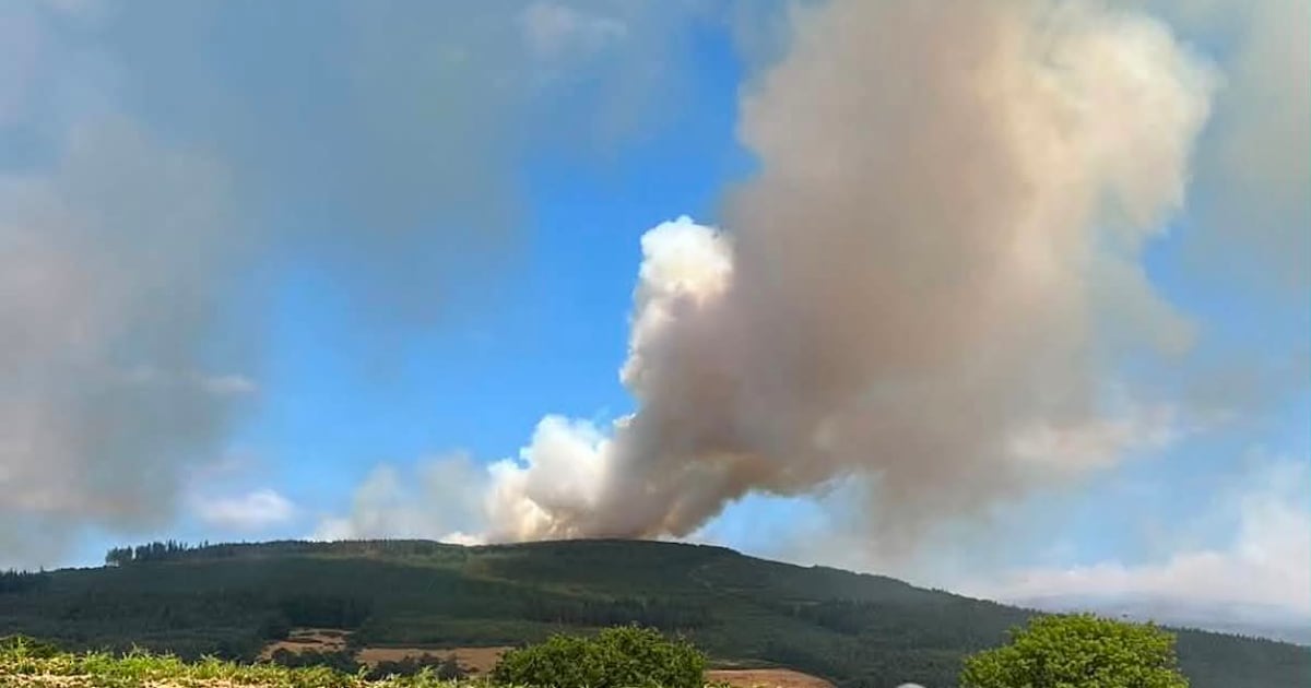 Slievenamon fire set to burn for days as alert issued for Waterford – The Irish Times
