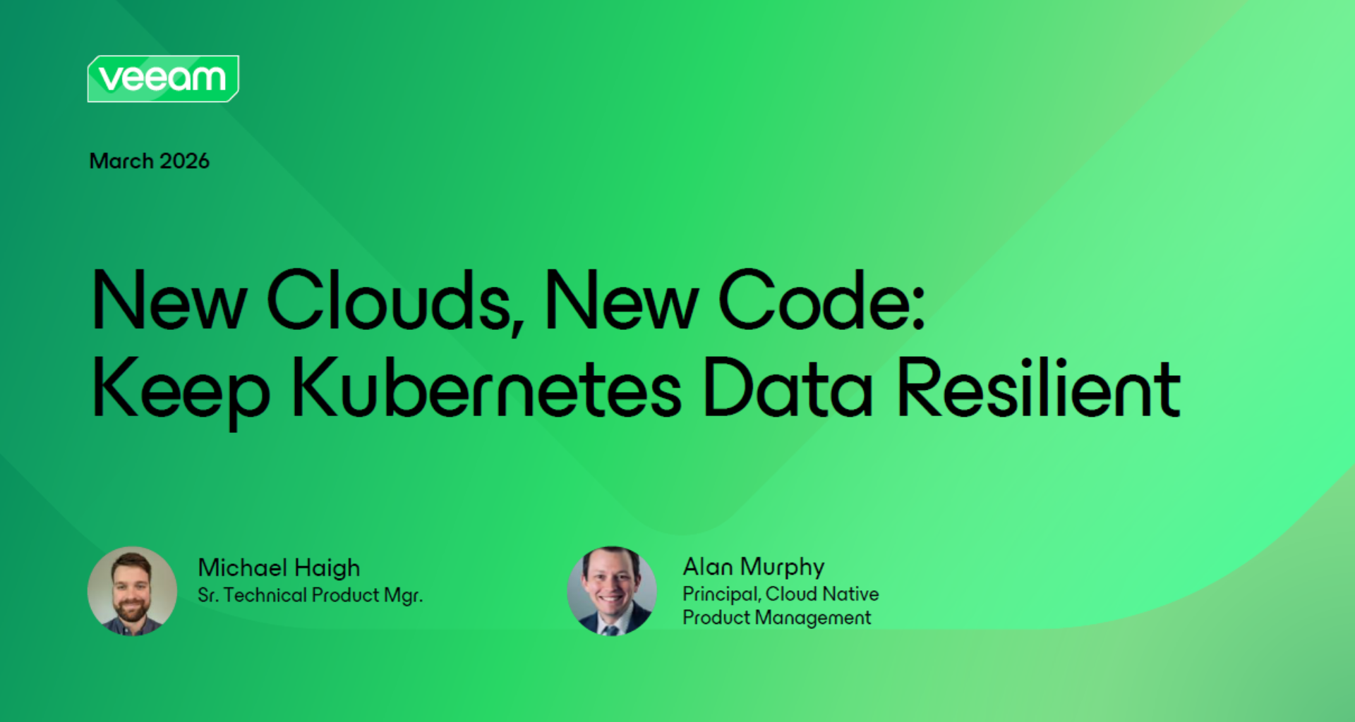New Clouds, New Code: Keep Kubernetes Data Resilient