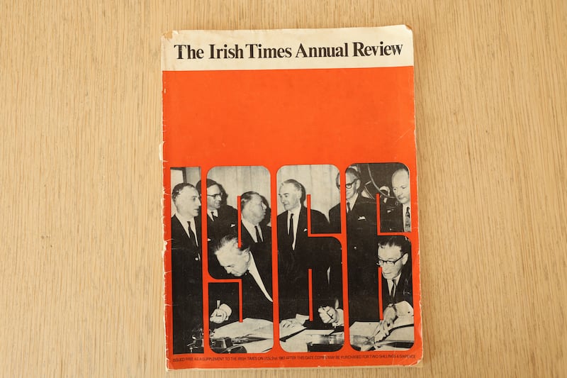 The Irish Times Annual Review 1966. Photograph: Alan Betson/The Irish Times