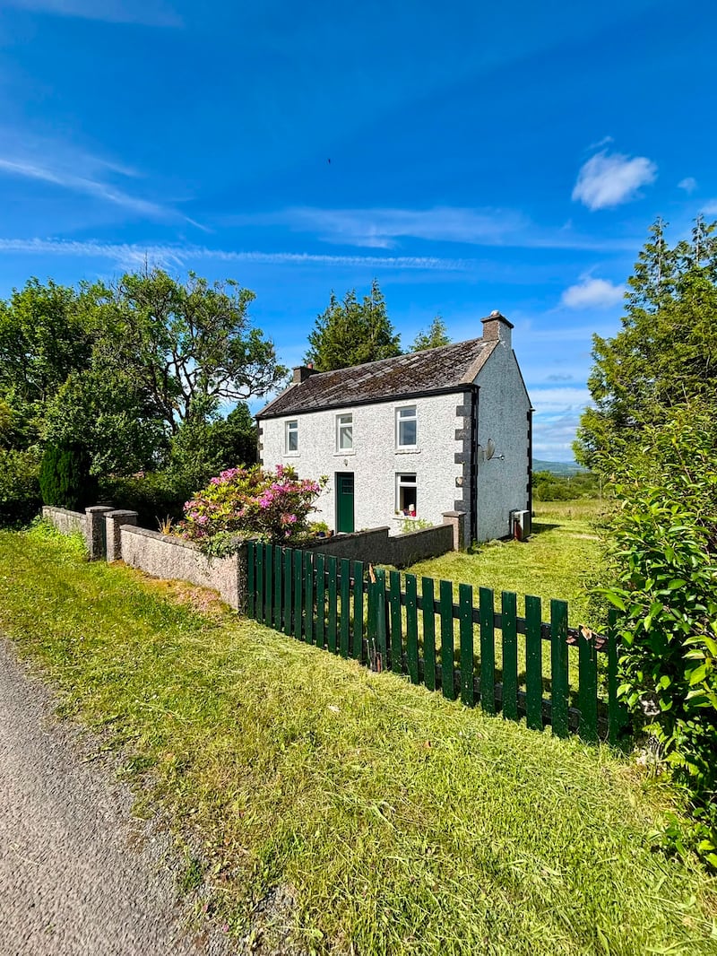 Anusia Grennell's two-up, two-down cottage in Roscommon has a substantial garden. 