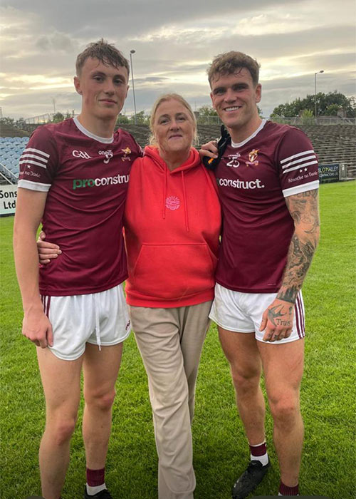 Karen McDonald, Kobe and Jordan. Pic: Supplied