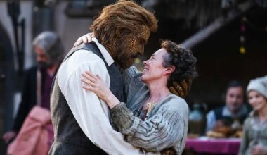 Olivia Colman falls for Alexander Skarsgård's wicker man in trailer for fantasy comedy Wicker