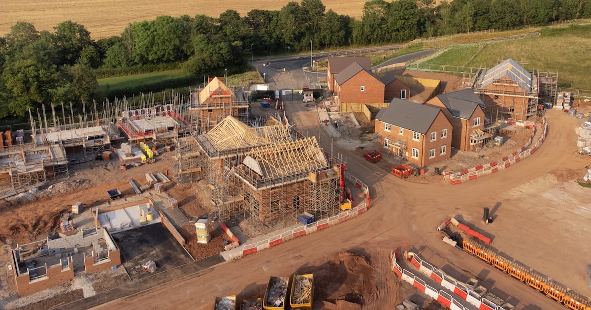 Inflation slows house building, figures from AIB show – The Irish Times