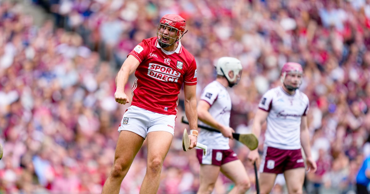 All-Ireland hurling semi-final live updates: Cork lead Galway by one point after thriling first half – The Irish Times