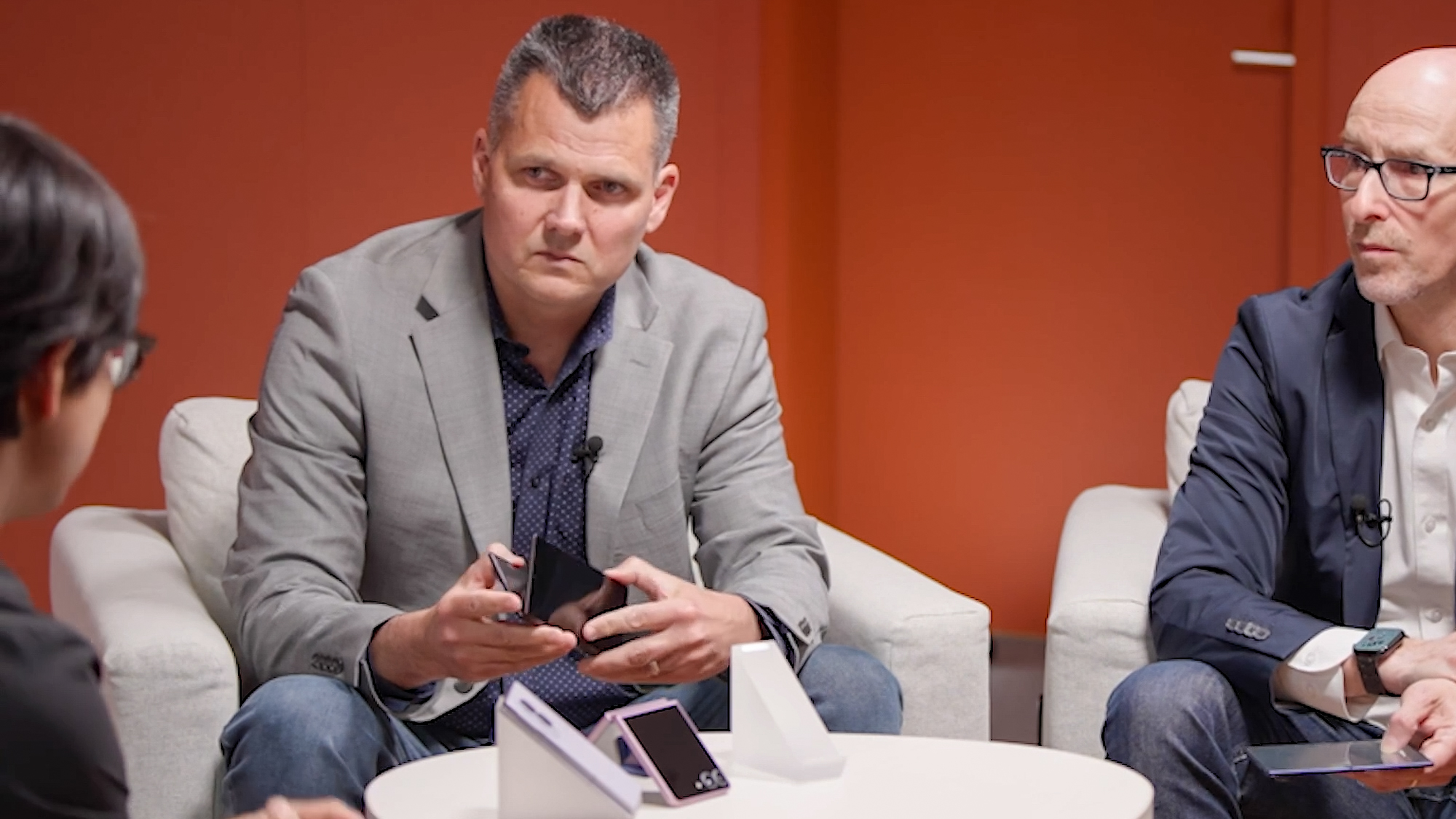 Mark Spoonauer interviews Samsung's Jay Kim about the launch of the Galaxy Z Fold 8, Fold 8 Ultra and Flip 8 for Tom's Guide