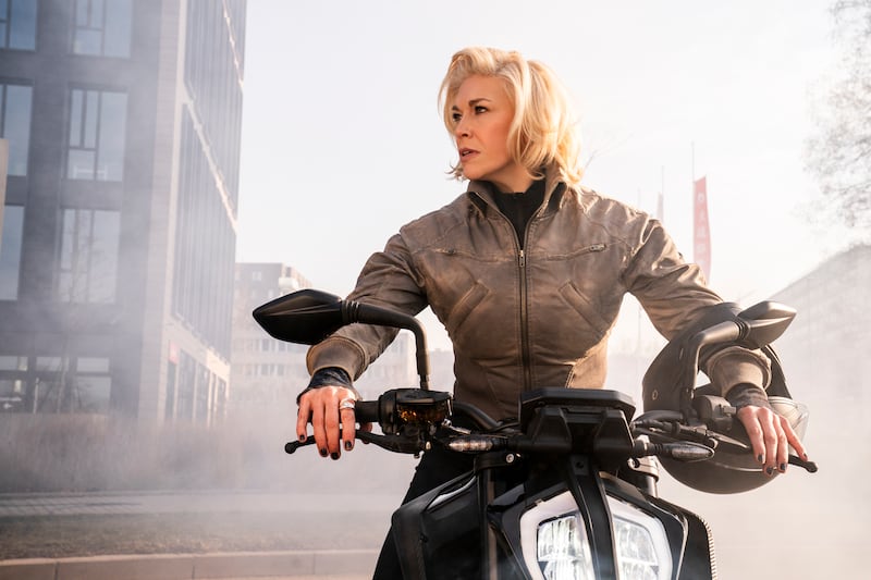 Hannah Waddingham in Ride or Die. Photograph: Dušan Martinček/Prime