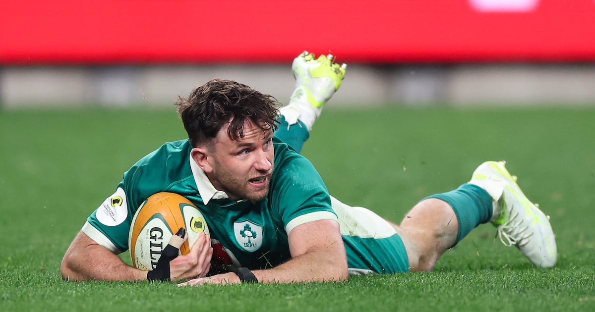Ireland player ratings v Australia: Hugo Keenan back with a bang – The Irish Times