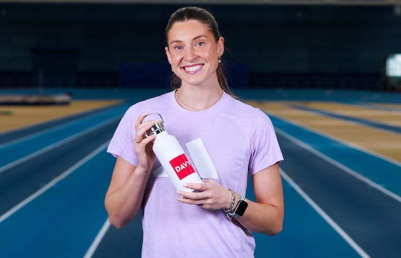 Irish athlete Kate O’Connor is a Davy ambassador. She admits to placing medal expectations on herself in all competitions.
