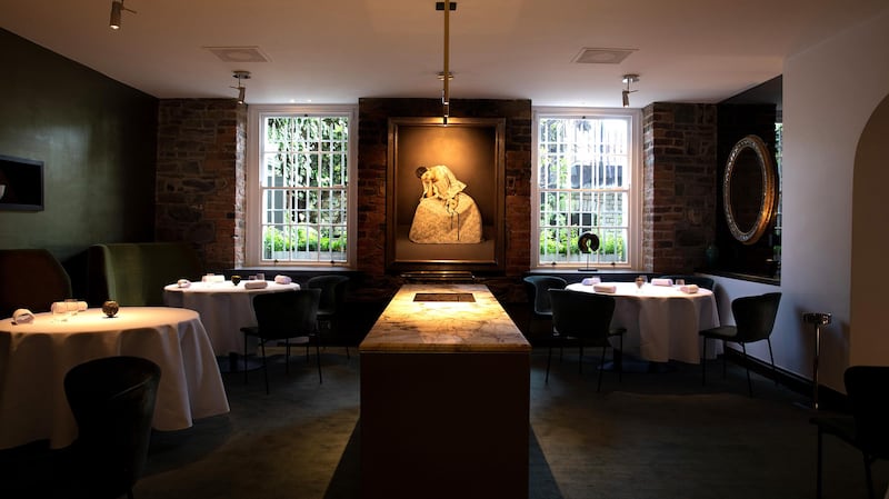 Chapter One restaurant on Parnell Square, Dublin. 