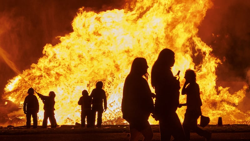Loyalist bonfires here to stay and must be accommodated in a united Ireland, says SDLP representative
