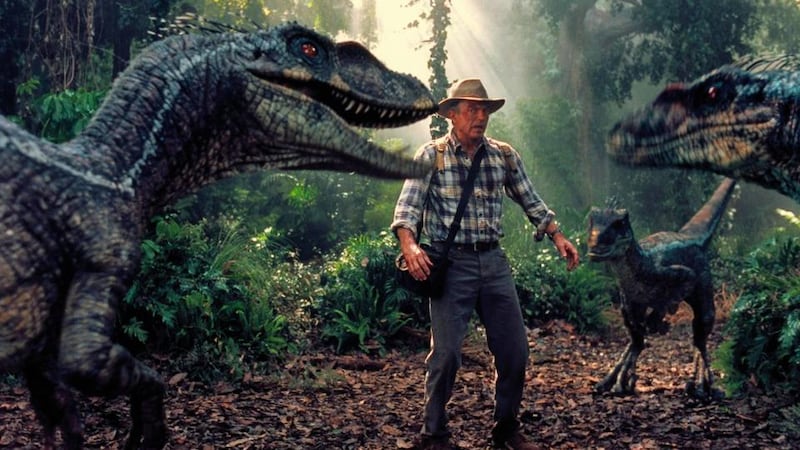 Sam Neill in  Jurassic Park