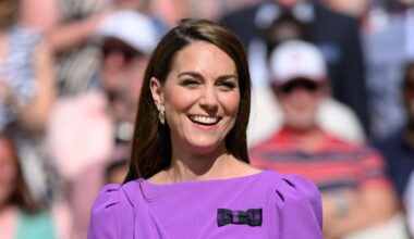 Kate Middleton and brother James hold hands as they complete Three Peaks Challenge for cancer charity