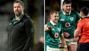 Andy Farrell Tactically Chose His Words On Ref After Ireland's Hefty New Zealand Defeat