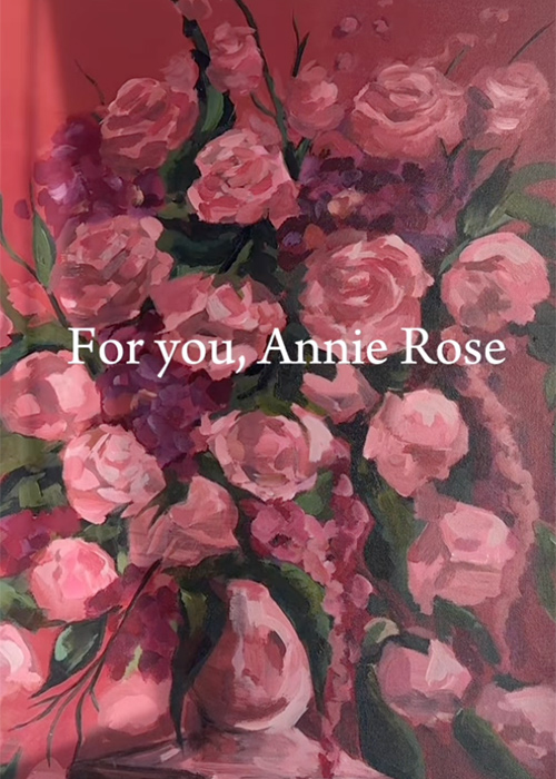 Artist Melissa Tyndall is donating a painting to a fundraiser for a mum fighting cancer. Pic: Melissa Tyndall / Instagram