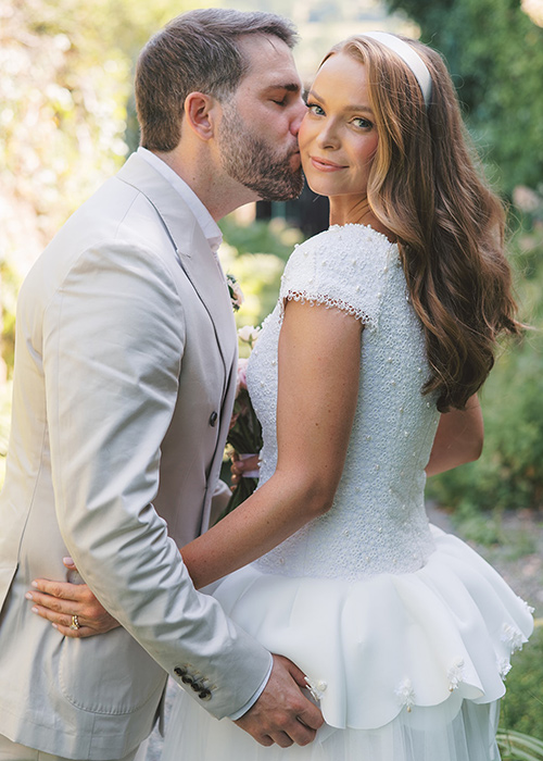 Aoife Walsh's legal wedding ceremony. Pic: Ivana's Photography / Instagram