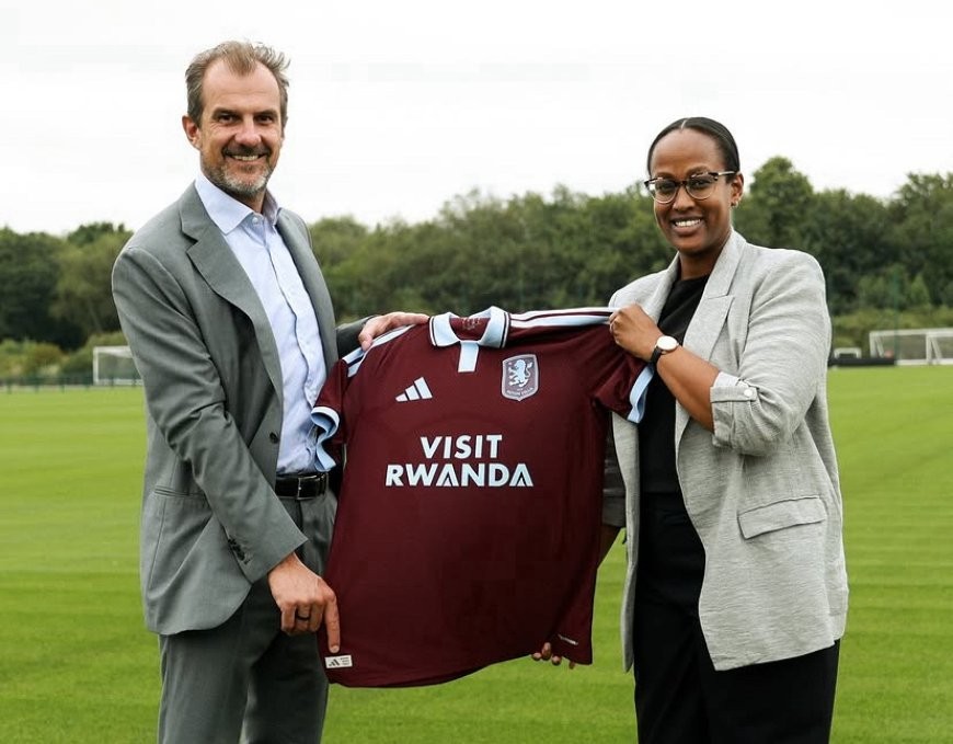 Aston Villa Announces Visit Rwanda as Front-of-Shirt Sponsor