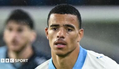 Mason Greenwood in action for Marseille
