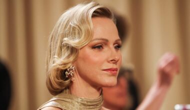 Princess Charlene Wears Gold Elie Saab Gown to the 2026 Red Cross Ball in Monaco