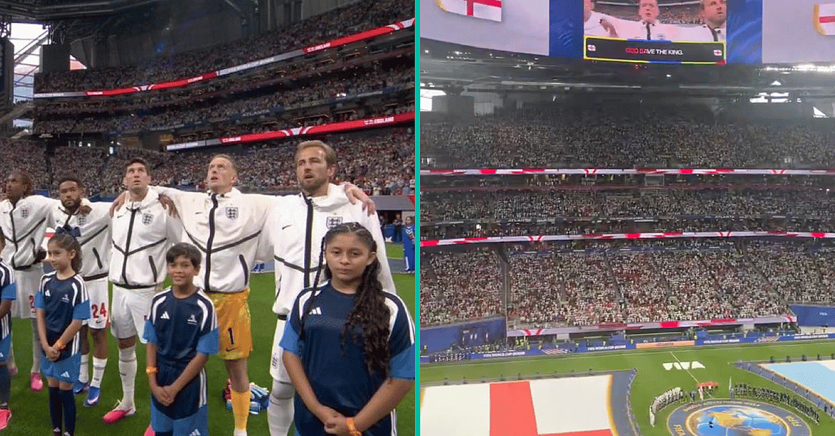 BBC Viewers Made Baffling Error During Complaints About England Anthem Vs Argentina