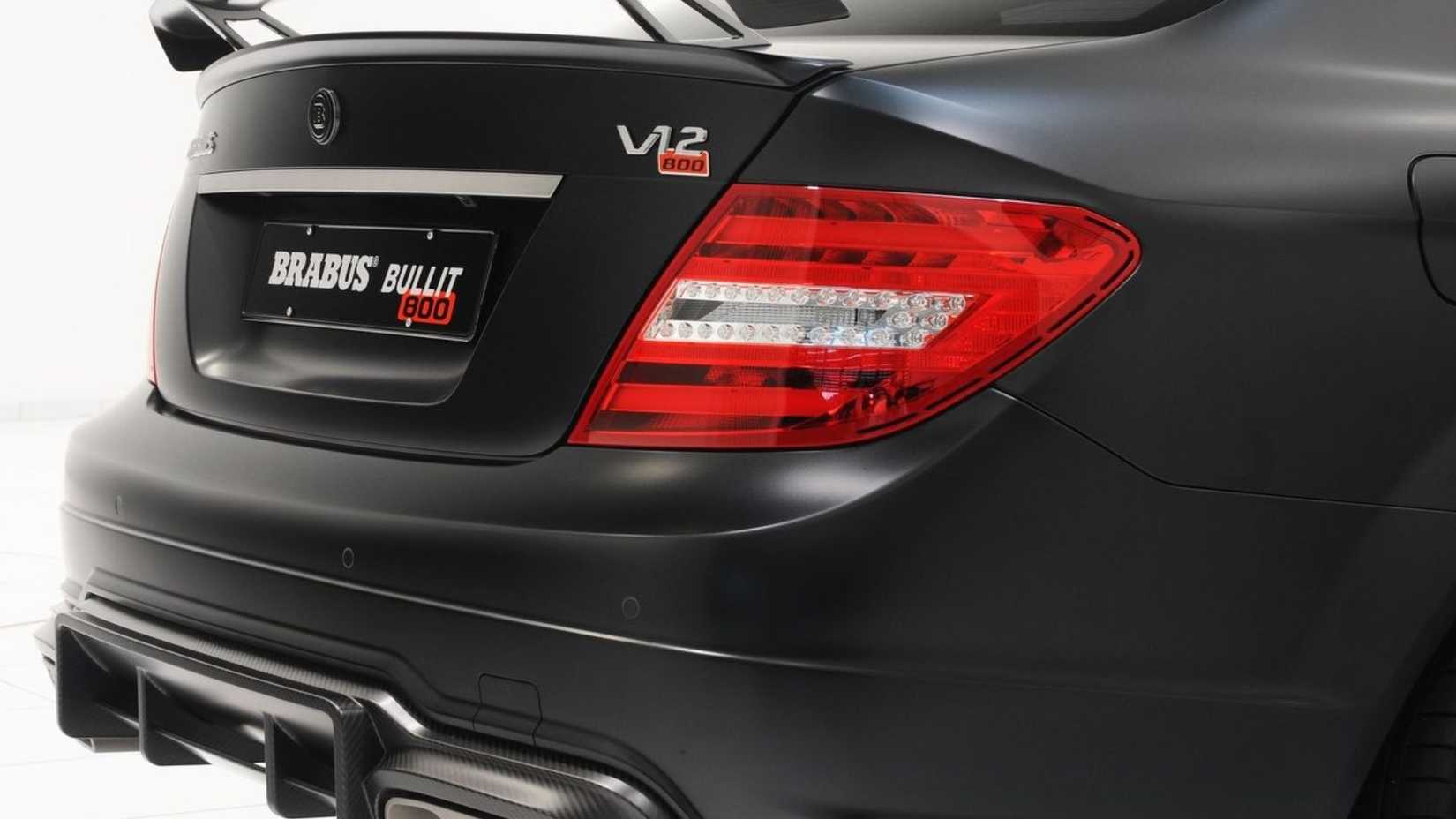 2012 Brabus Bullit Coupe 800 rear