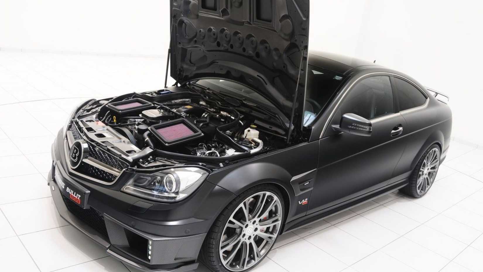 2012 Brabus Bullit Coupe 800 hood up