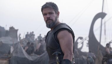 Matt Damon reveals female stunt double with ‘greatest arms’ stood in for him during The Odyssey giant battle