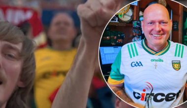 Burtonport man puts Donegal colours on World Cup stage!