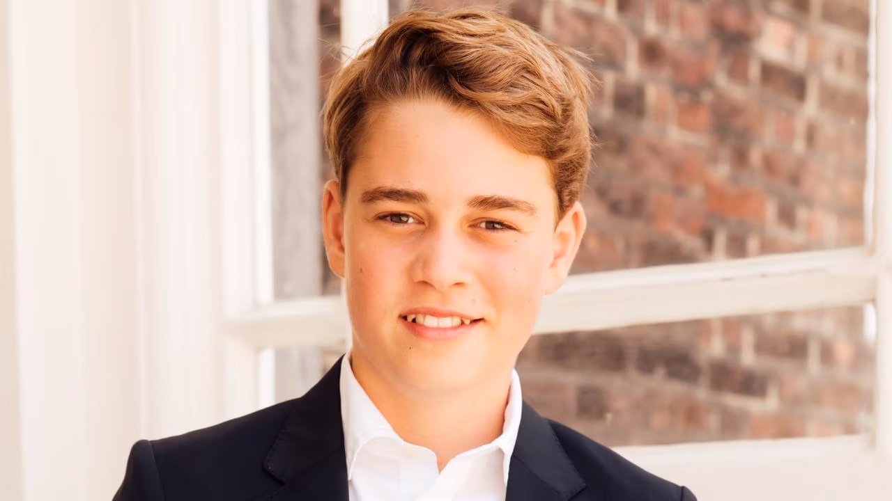 Prince William and Princess Kate release new image of Prince George to celebrate his 13th birthday
