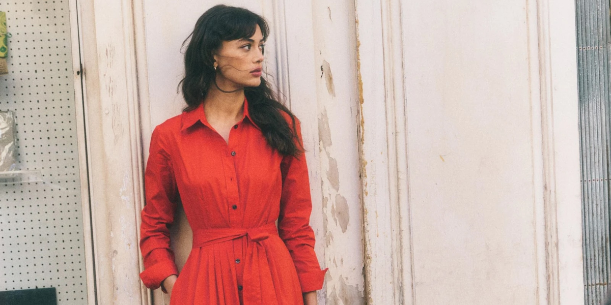Shirt dresses keep selling out in the heatwave