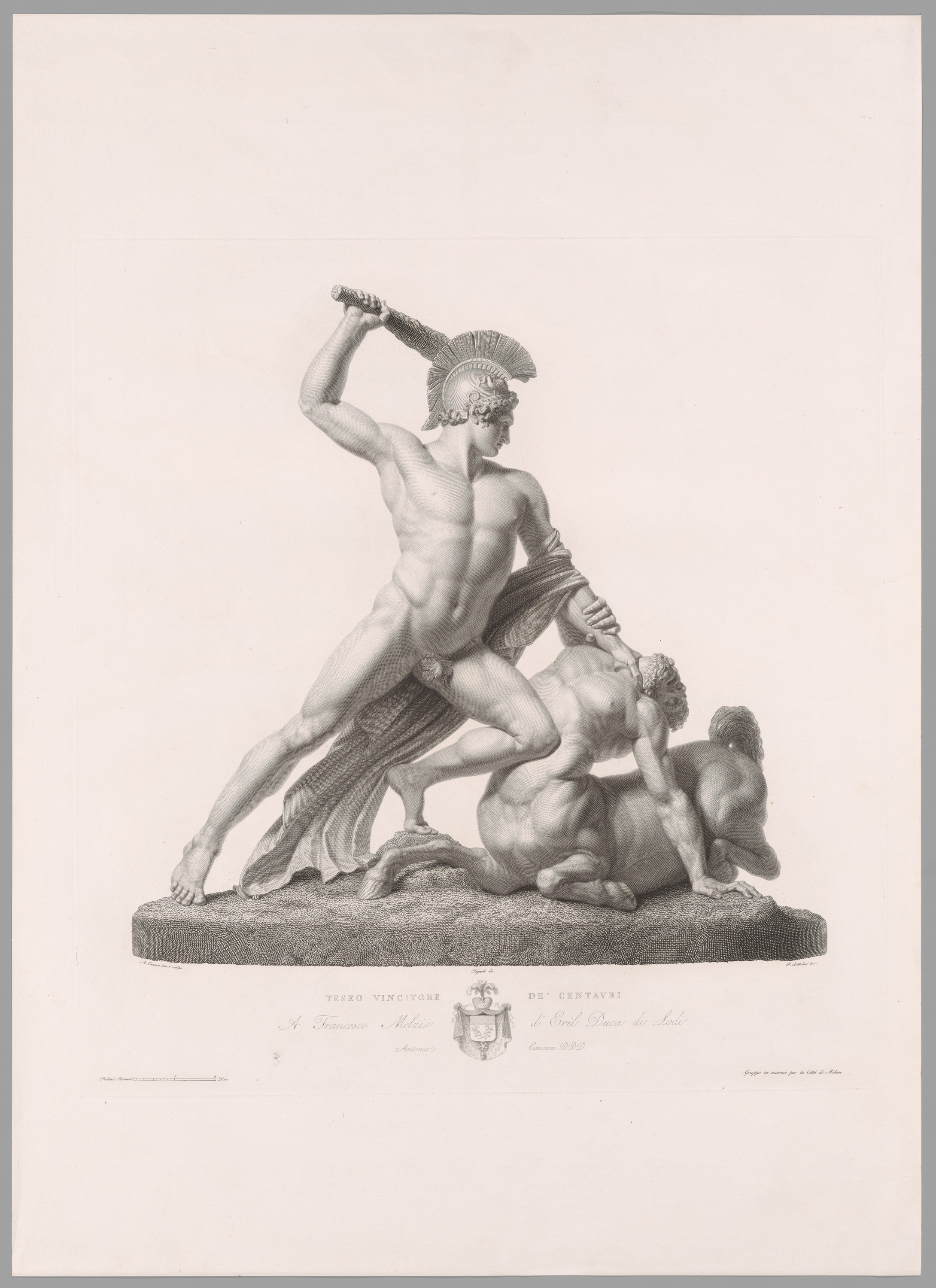 canova theseus centaur