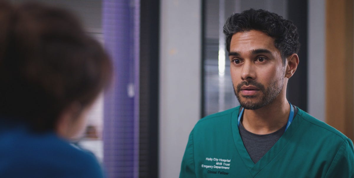 Casualty star teases major turning point for Rash in "moving" boxset finale