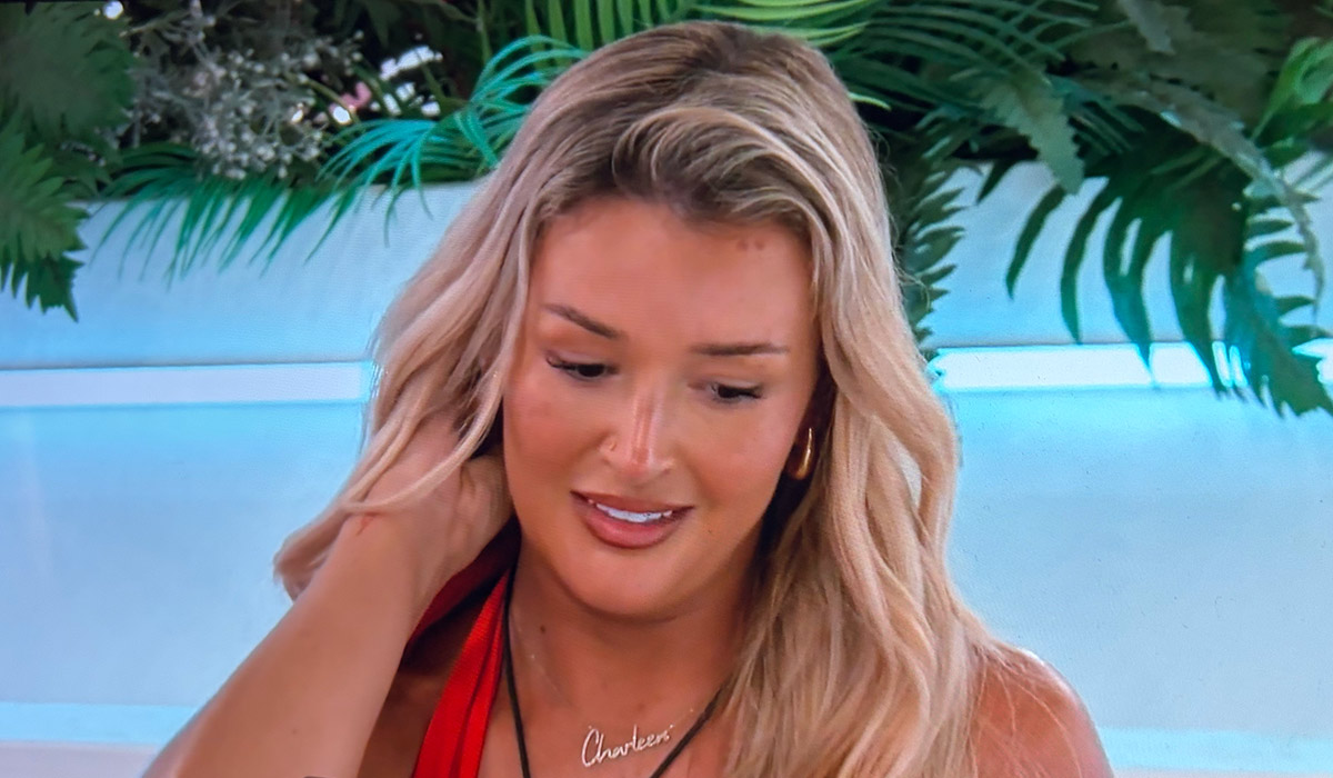 Charleen Murphy on Love Island. Pic: ITV