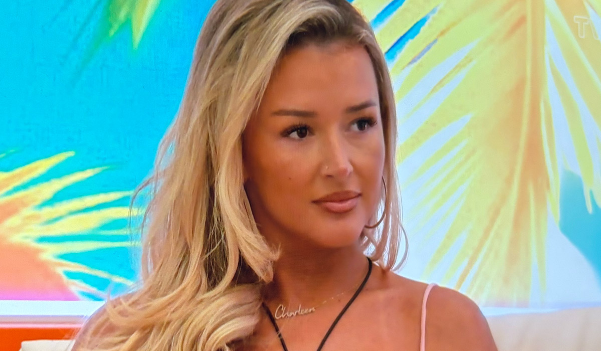Charleen Murphy on Love Island. Pic: ITV