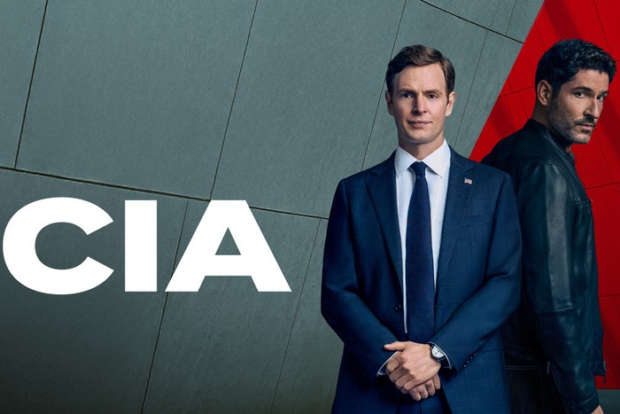 cia-key-art Nick Gehlfuss and Tom Ellis in the key art for CIA.