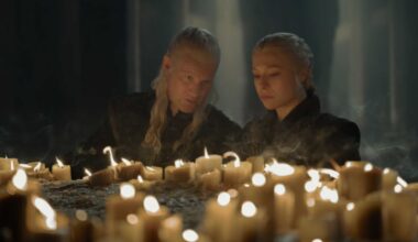 Matt Smith and Emma D'Arcy in House of the Dragon season 3 episode 5