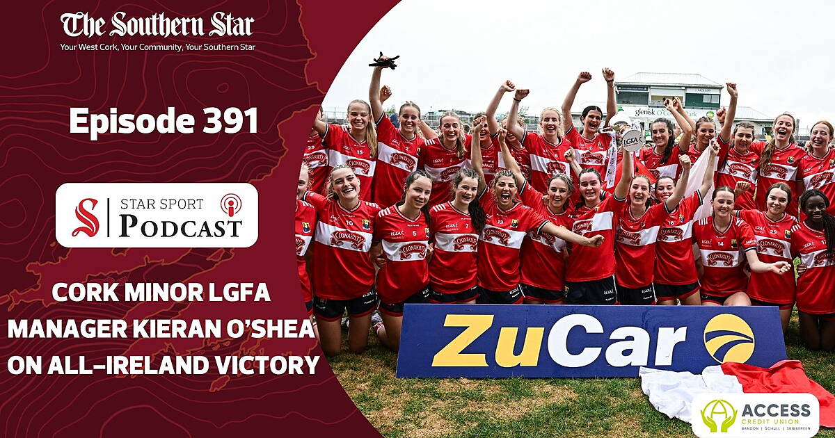 Cork minor LGFA manager Kieran O’Shea on All-Ireland U18A victory