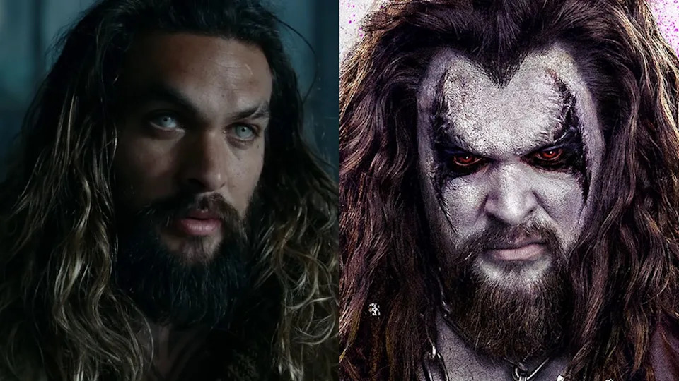 Jason Momoa appears as Arthur Curry/Aquaman in Justice League, and Momoa also appears as Lobo on a Supergirl poster.