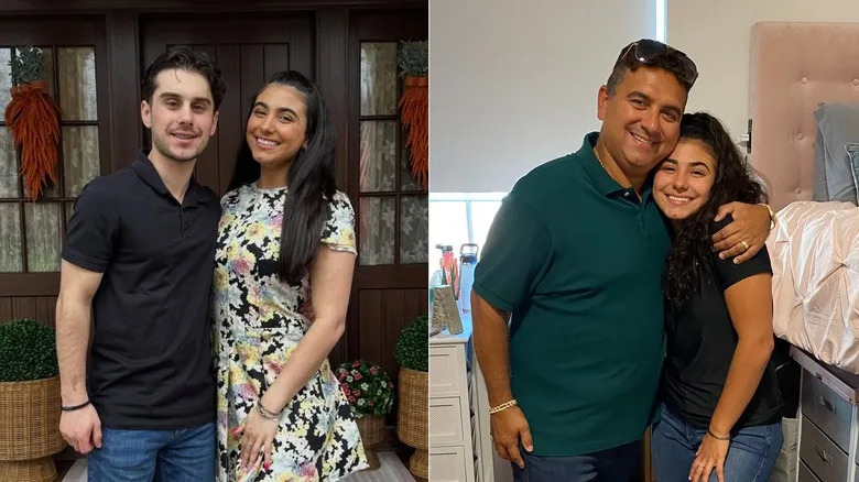 Sofia Valastro with boyfriend and Buddy Valastro.